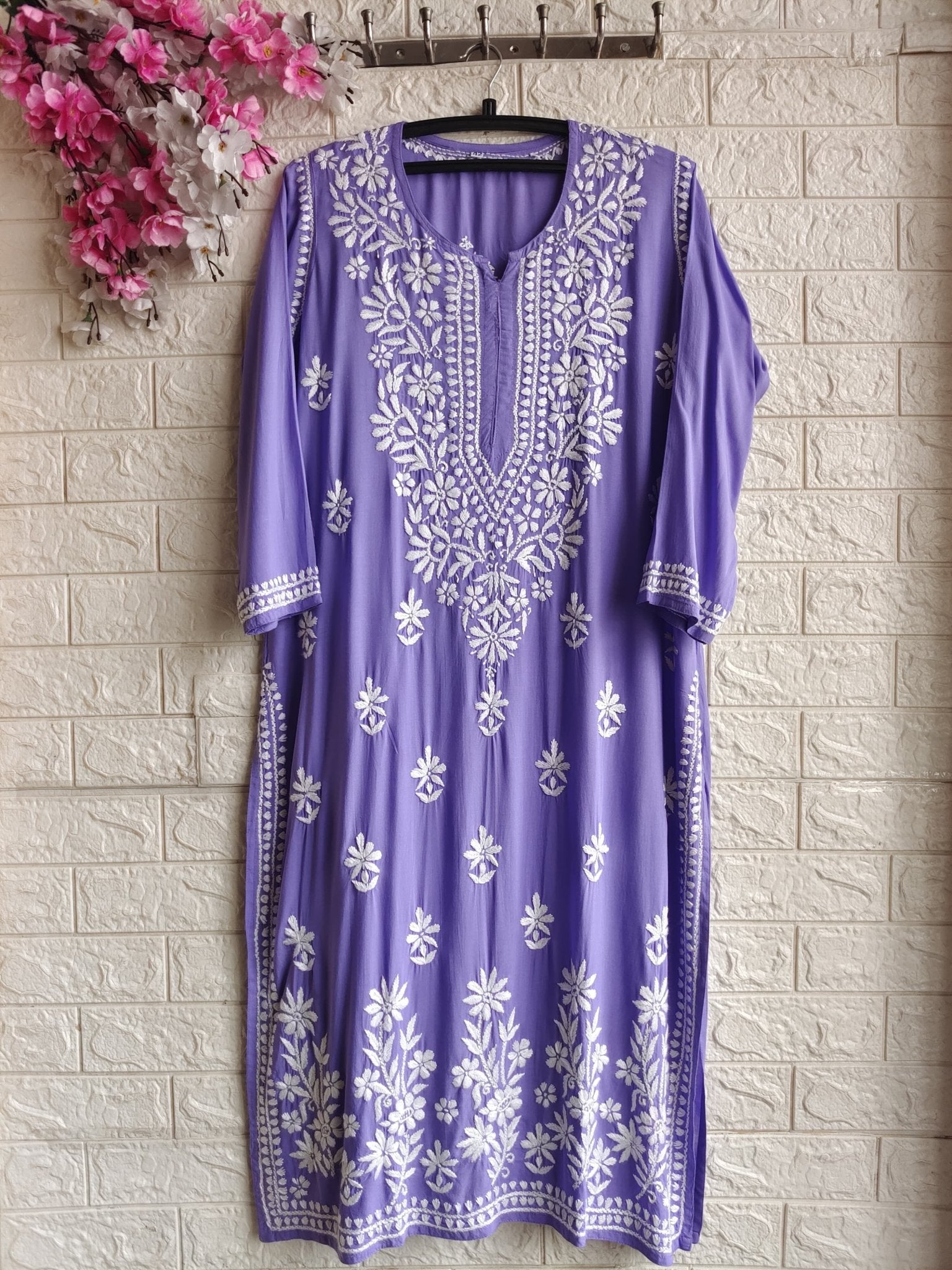 Iddat Comfy Pure Modal cotton - Chikankari official