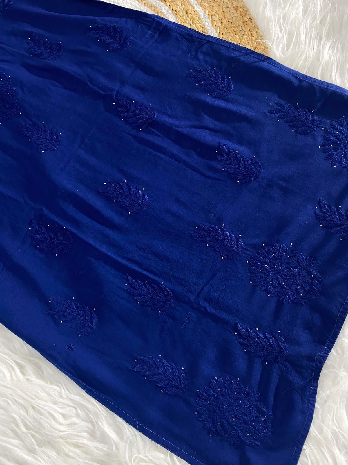 Import Quality Soft Rayon Kurti and Plazzo co ord - Chikankari official