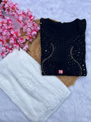 Inayat Super Soft Rayon Muqaish Chikankari - Chikankari official
