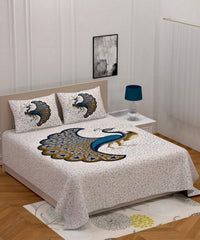 Jaipuri Printed Random Bedsheets - Chikankari official