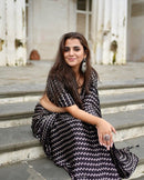 Japan satin Saree 6:30 meter - Chikankari official