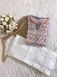 Kadhai Of chikankari 3d Work - Chikankari official