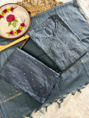 Kota 3pc Fully Muqaish Worked Set - Chikankari official