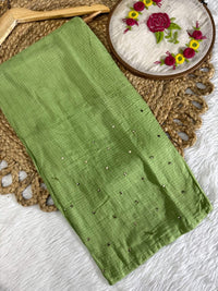 Kota 3pc Fully Muqaish Worked Set - Chikankari official
