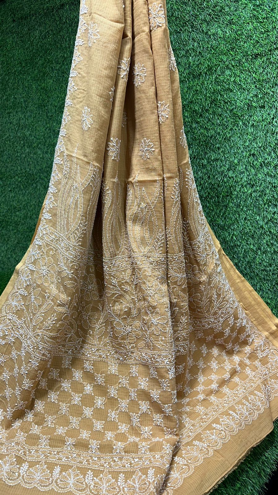 KOTA FABRIC SAREE - Chikankari official