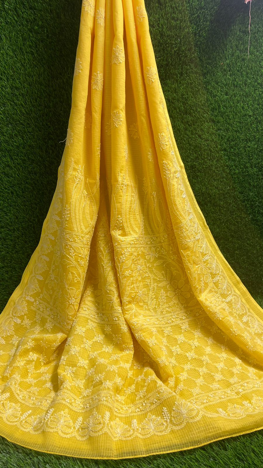 KOTA FABRIC SAREE - Chikankari official