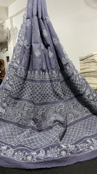 KOTA FABRIC SAREE - Chikankari official