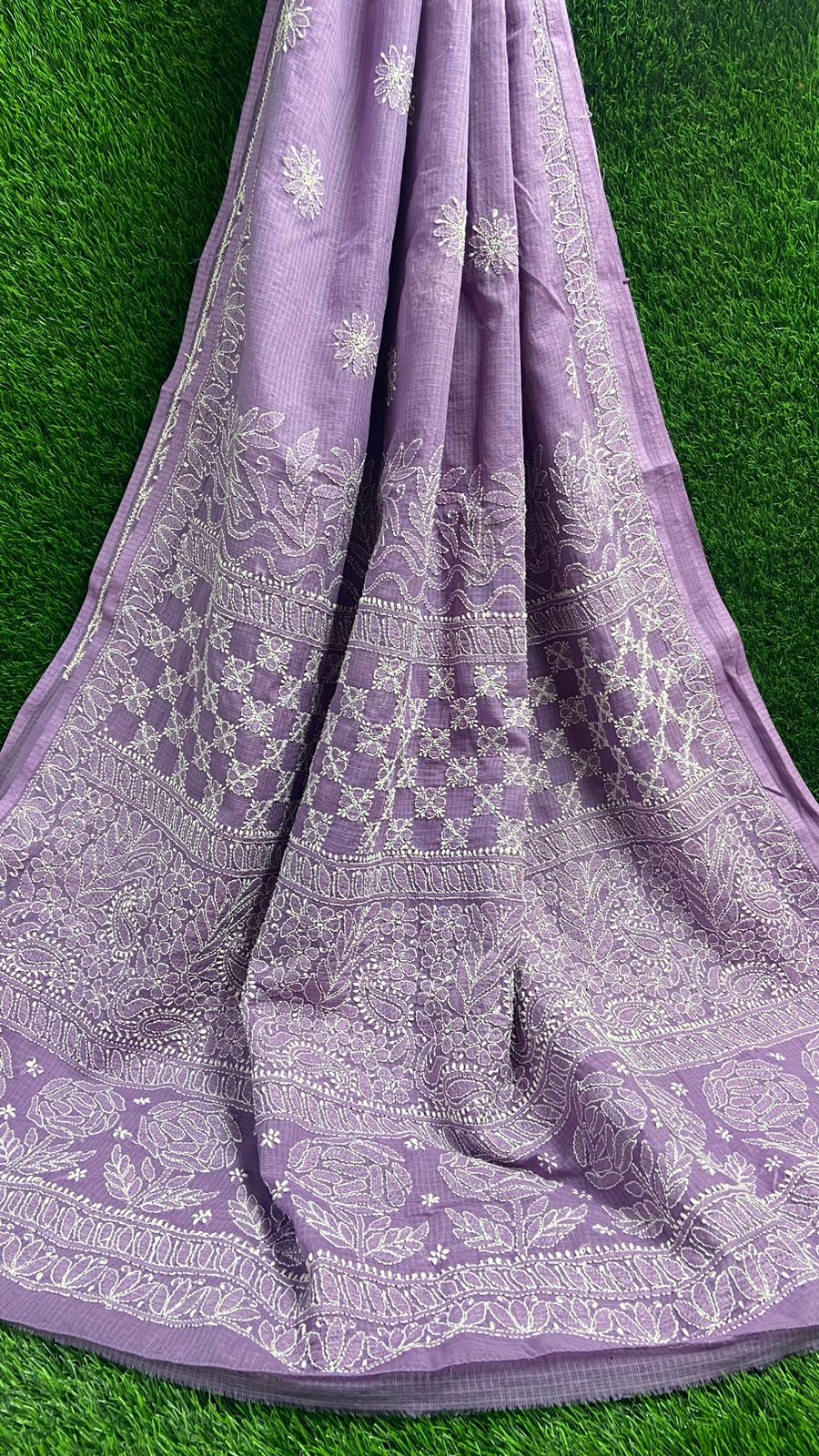 KOTA FABRIC SAREE - Chikankari official