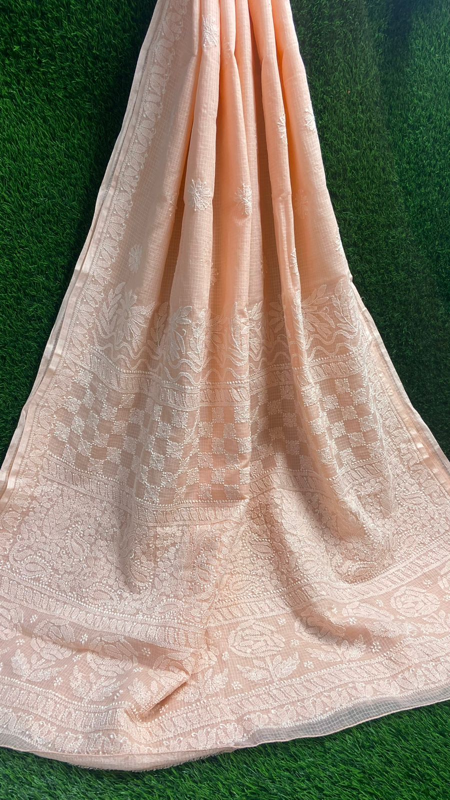 KOTA FABRIC SAREE - Chikankari official