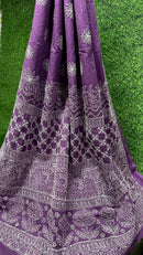 KOTA FABRIC SAREE - Chikankari official