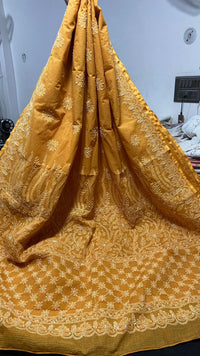 KOTA FABRIC SAREE - Chikankari official