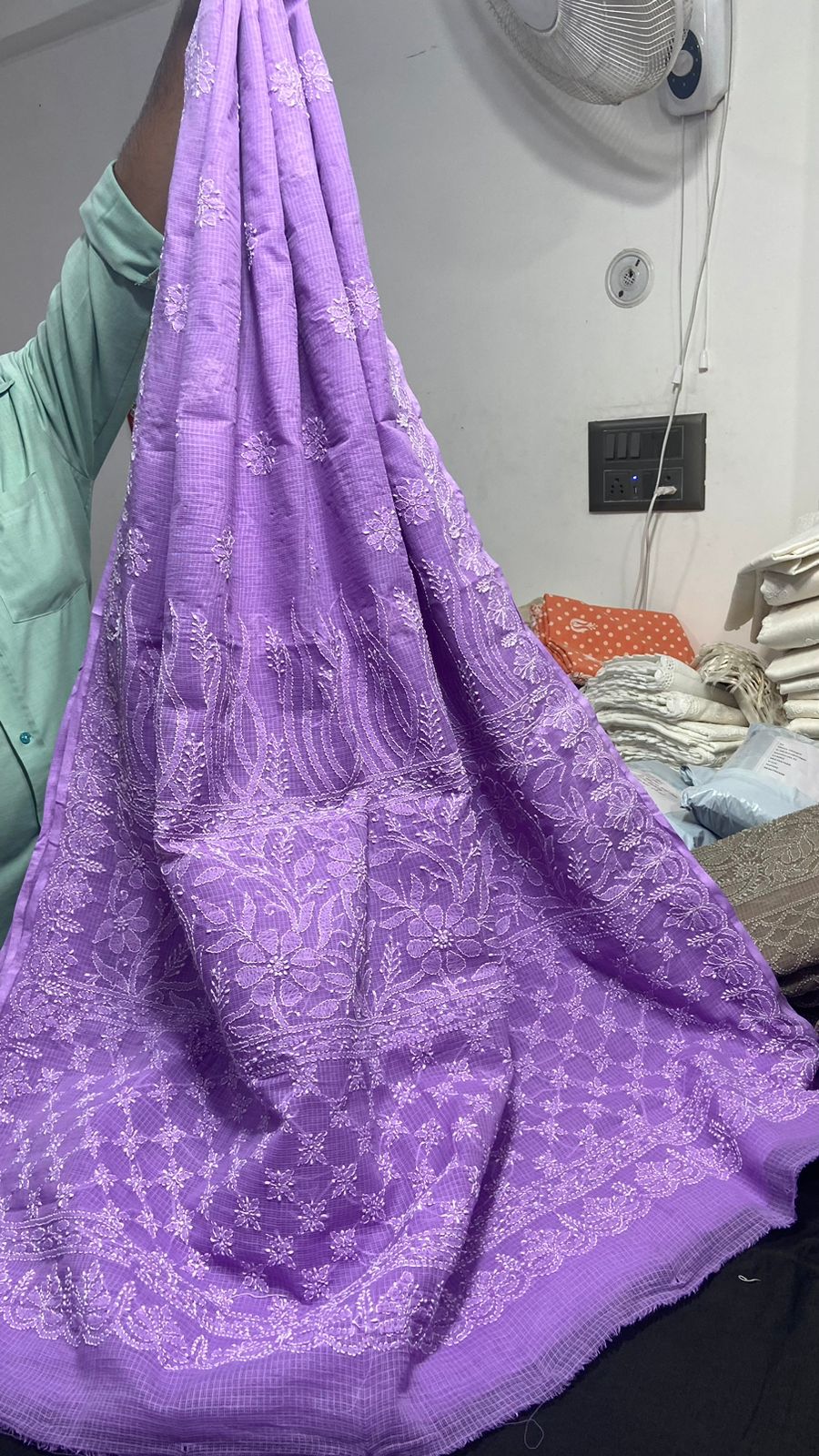 KOTA FABRIC SAREE - Chikankari official