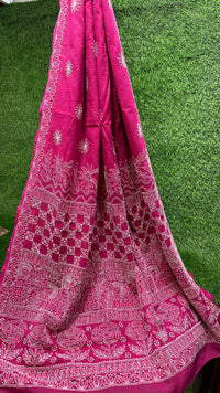 KOTA FABRIC SAREE - Chikankari official