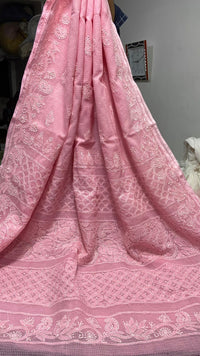 KOTA FABRIC SAREE - Chikankari official