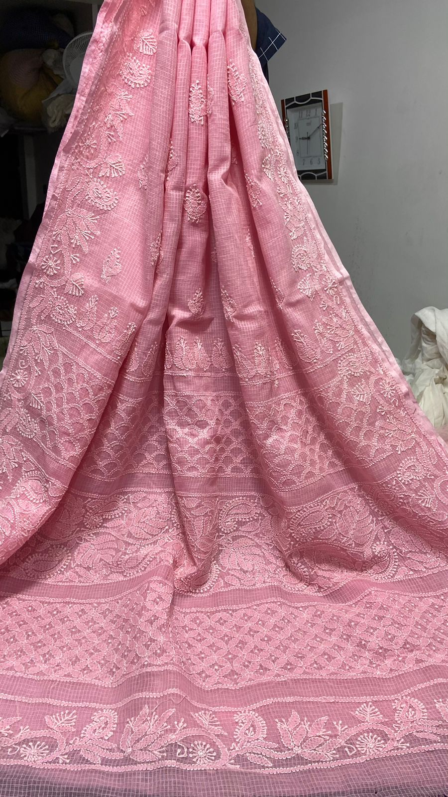 KOTA FABRIC SAREE - Chikankari official