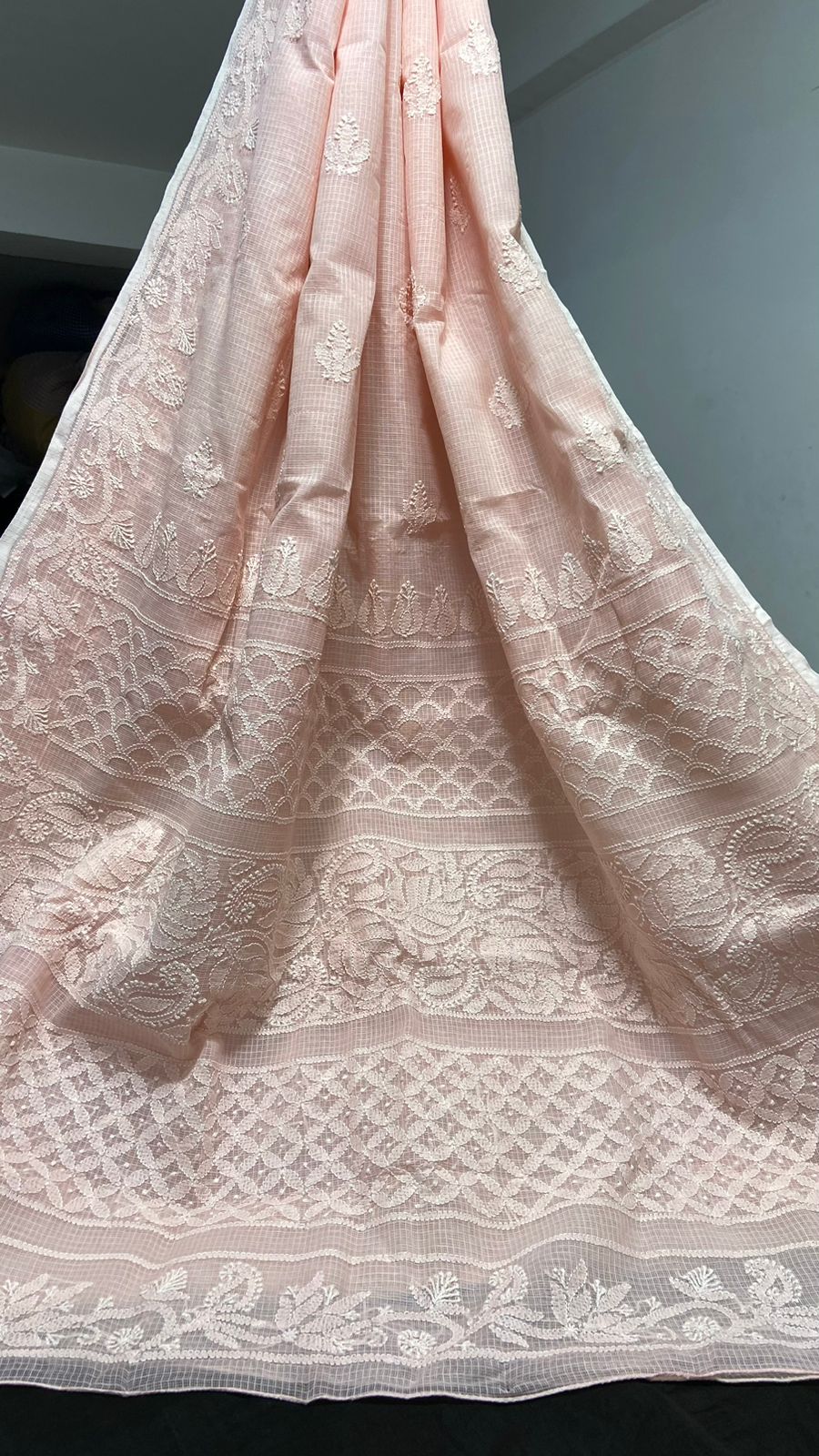 KOTA FABRIC SAREE - Chikankari official