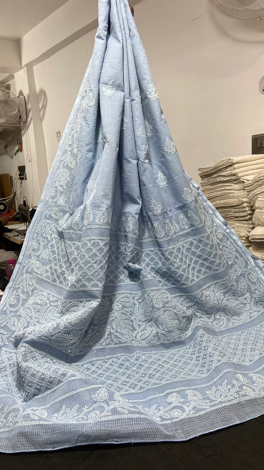 KOTA FABRIC SAREE - Chikankari official