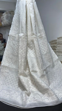 KOTA FABRIC SAREE - Chikankari official