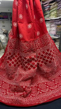 KOTA FABRIC SAREE - Chikankari official