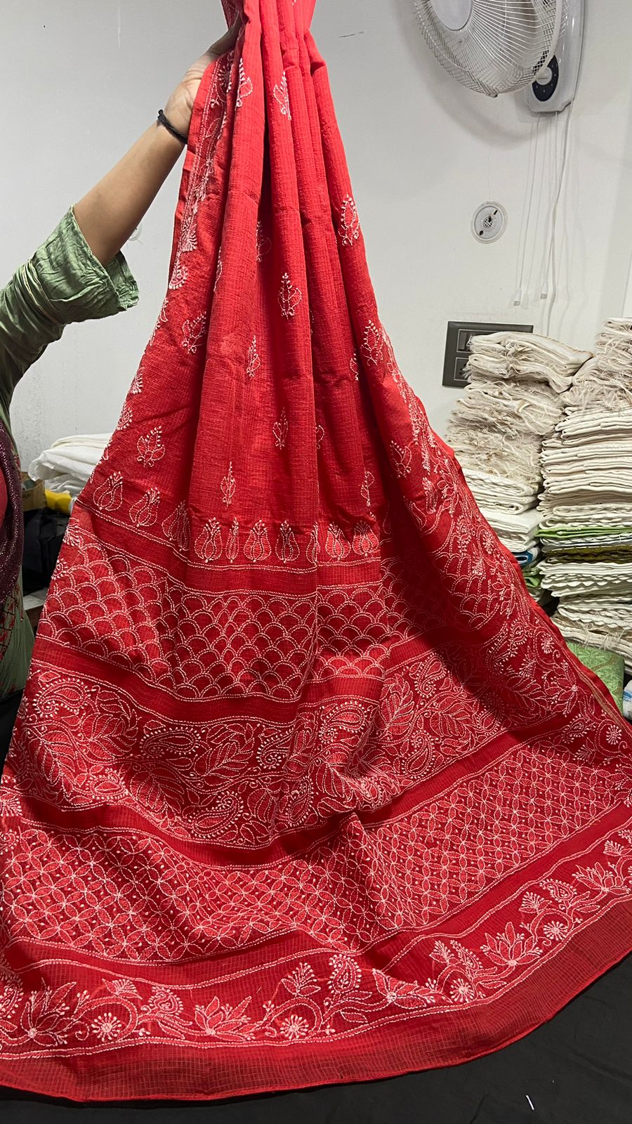 KOTA FABRIC SAREE - Chikankari official