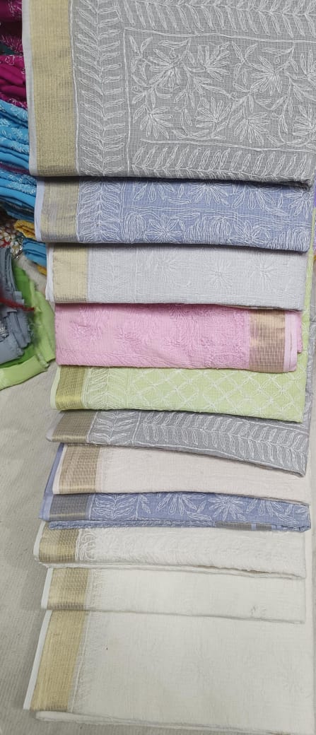 Kota saree - Chikankari official