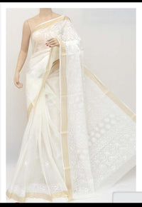 Kota saree - Chikankari official