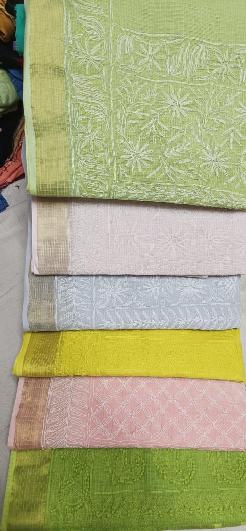Kota saree - Chikankari official