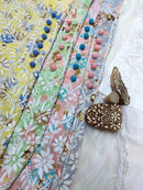 Kurashiya Daman Handcrafted Kurtis - Chikankari official