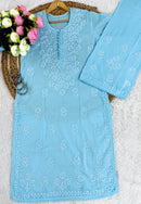 Lace Design Ghaspatti 3d worked chikankari - Chikankari official