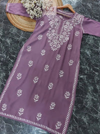 Latest Rayon Kurtis ( Fresh ) - Chikankari official