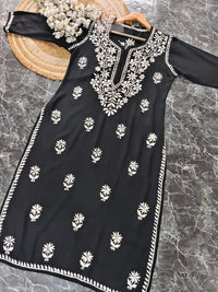 Latest Rayon Kurtis ( Fresh ) - Chikankari official