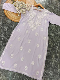 Latest Rayon Kurtis ( Fresh ) - Chikankari official