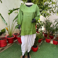 Latest Rayon Ombre Short Top - Chikankari official
