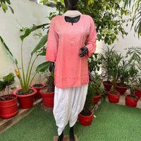 Latest Rayon Ombre Short Top - Chikankari official