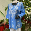 Latest Rayon Short Top - Chikankari official