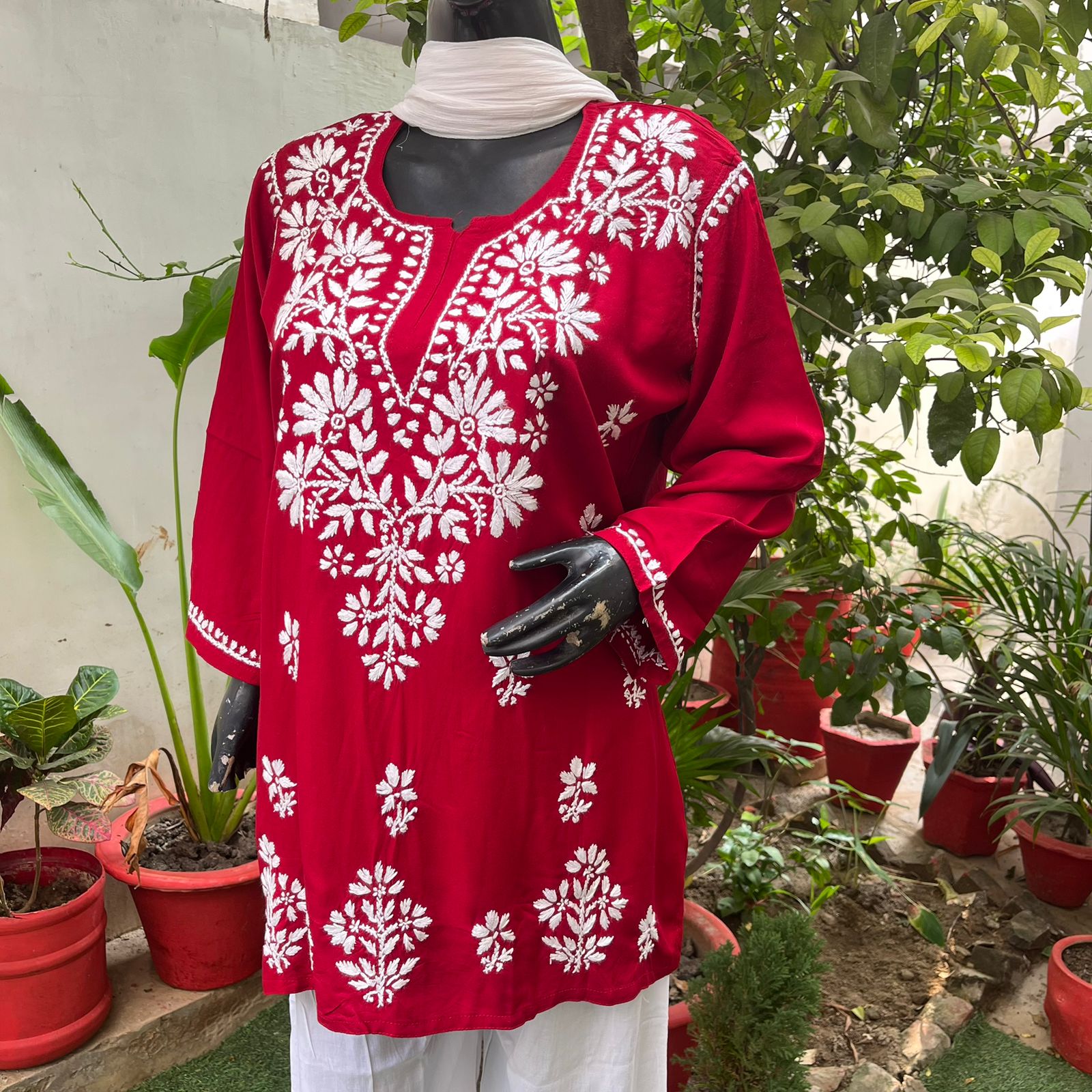 Latest Rayon Short Top