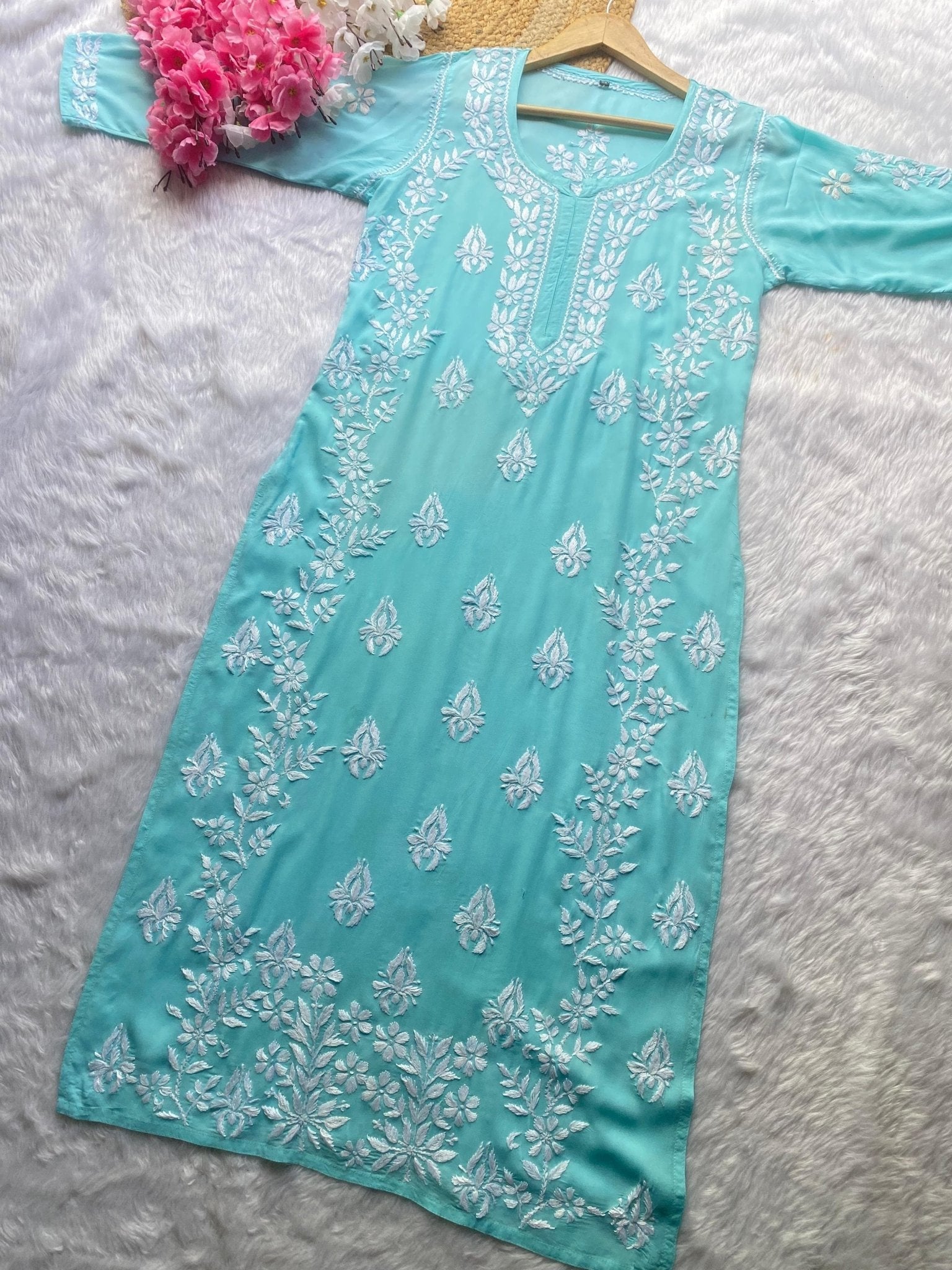 Leaf Work Article - Chikankari official