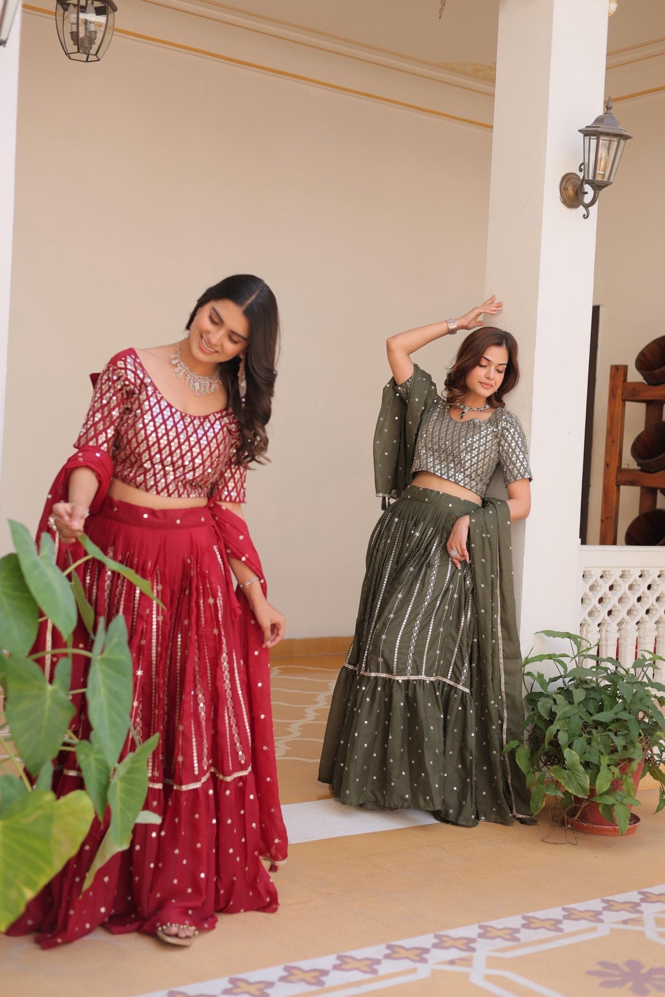 Lehenga Choli For Weddings - Chikankari official