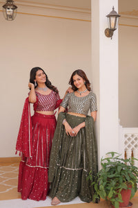Lehenga Choli For Weddings - Chikankari official