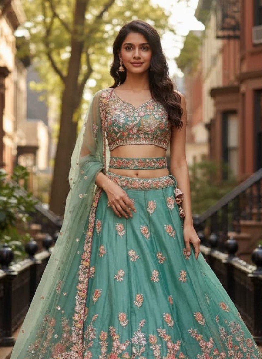 Lehenga Choli 🦚 Set - Chikankari official