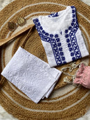Light weight Butter soft Chikankari kurti - Chikankari official