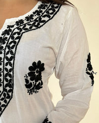 Light weight Butter soft Chikankari kurti - Chikankari official
