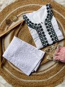 Light weight Butter soft Chikankari kurti - Chikankari official