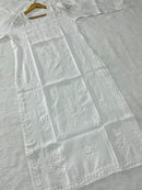 Light weight butter soft Ombre dyed kurta - Chikankari official