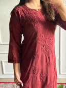 Light weight Chanderi Silk Buttersoft Set - Chikankari official