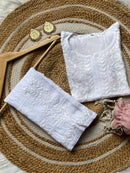Light weight Ombre Dyed Rayon Short Tops - Chikankari official
