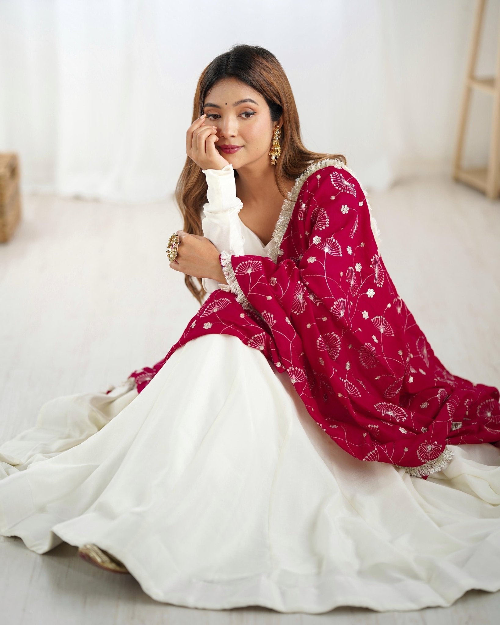 Lightweight Fresh Festive Attire - Chikankari official