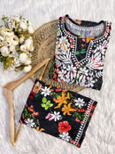 Limited Rayon co ord set - Chikankari official