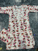 Limited Rayon co ord set - Chikankari official