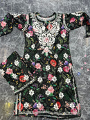 Limited Rayon co ord set - Chikankari official